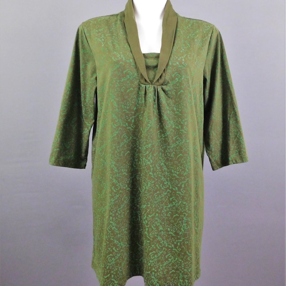 Blair Women Tunic Shirt Green L